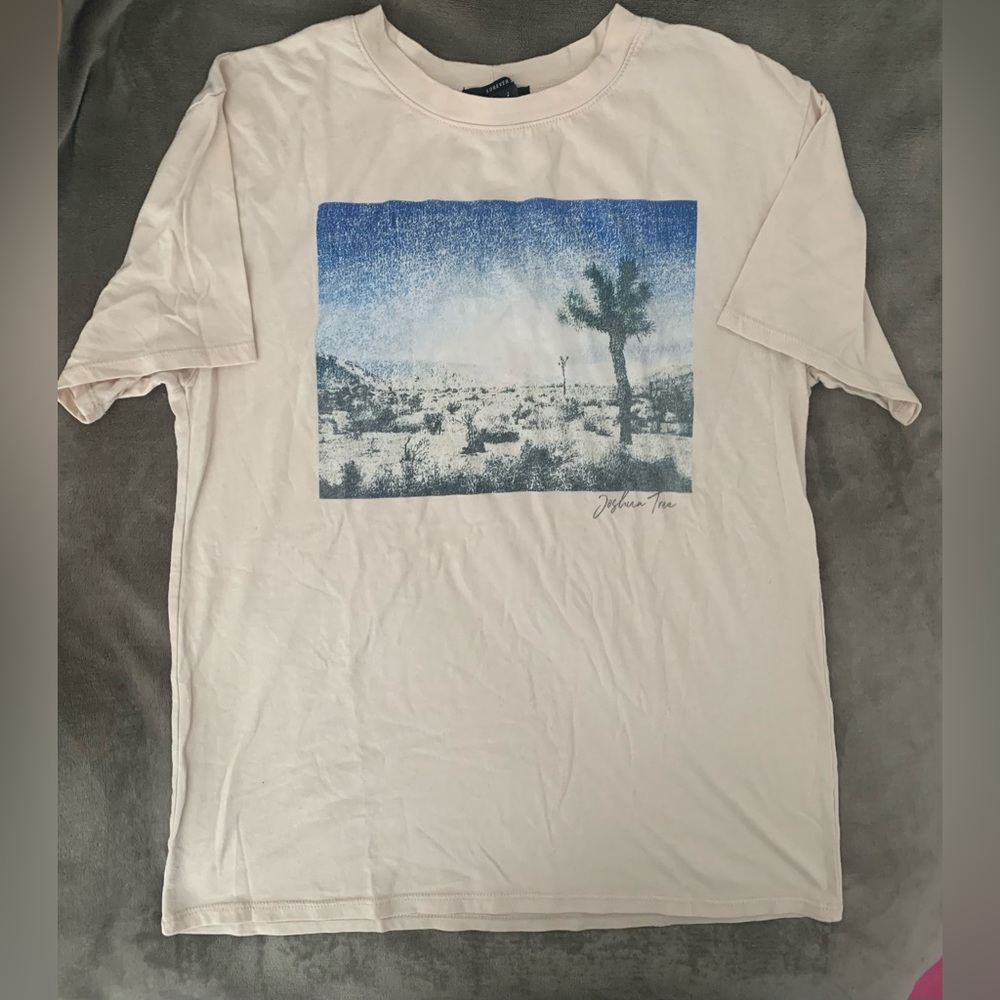 Joshua Tree t-shirt Forever 21 oversized size S